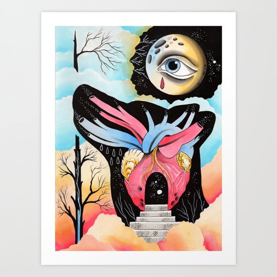 Everything In Its Right Place Art Print