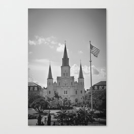 St. Louis Cathedral - Jackson Square, New Orleans Canvas Print