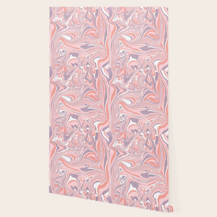 Pink And White Marble Wallpaper Cheep Heart Streamaed