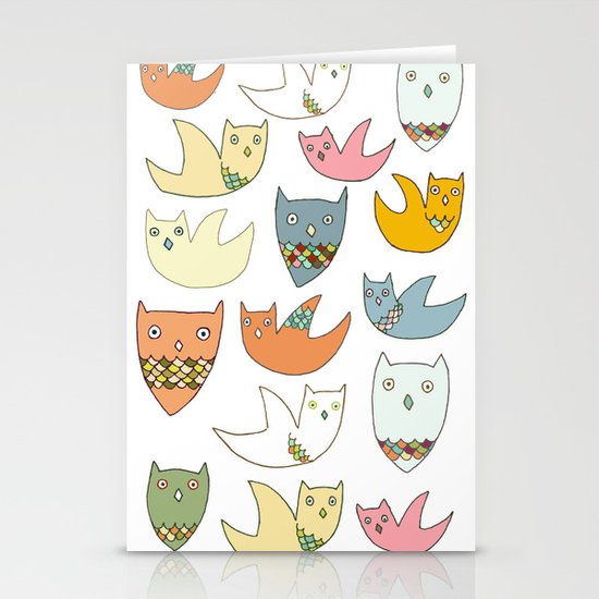 Owlz Stationery Cards