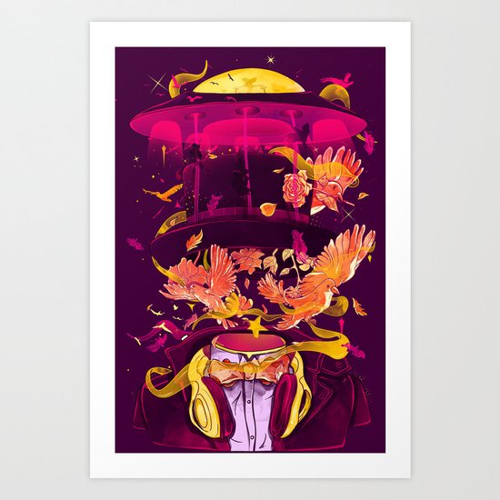 Magic Tricks Art Print