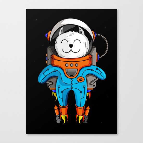 Intercatlactic! to the delicious Milky way!!! Canvas Print
