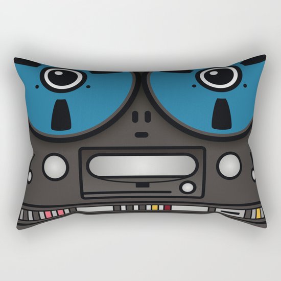 reel tape recorder Rectangular Pillow