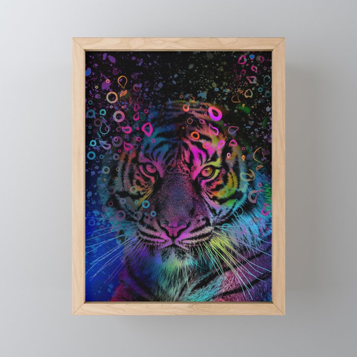 Water Tiger 2022 Framed Mini Art Print