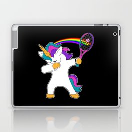 Dab Dabbing Tennis Unicorn Gift Tennis Player gift Laptop Skin