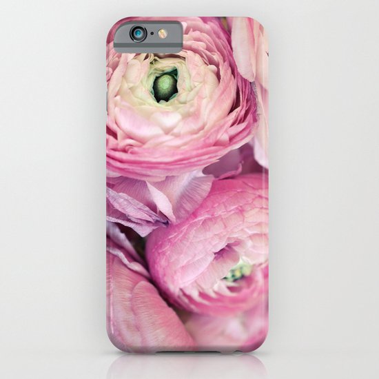 Pink Ranunculus iPhone & iPod Case