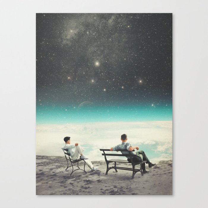 You Were There, in my Deepest Silence Canvas Print