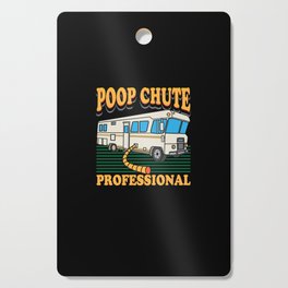 Poop Chute Cutting Board