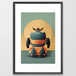 Sumo Bot Framed Art Print