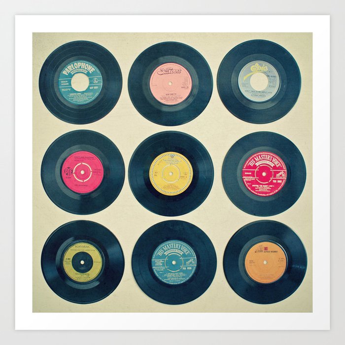 Vinyl Collection Kunstdrucke Vinyl Collection Kunstdrucke
