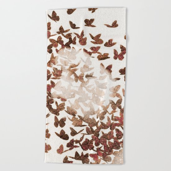 Butterfly People 3 Beach Towel