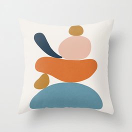 Earth Scoop Throw Pillow