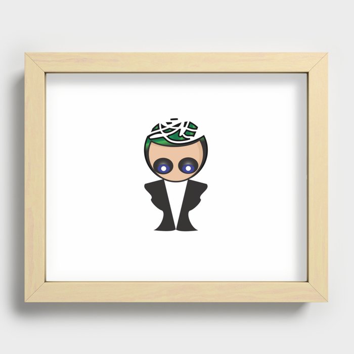 CHARACTER 1 Recessed Framed Print