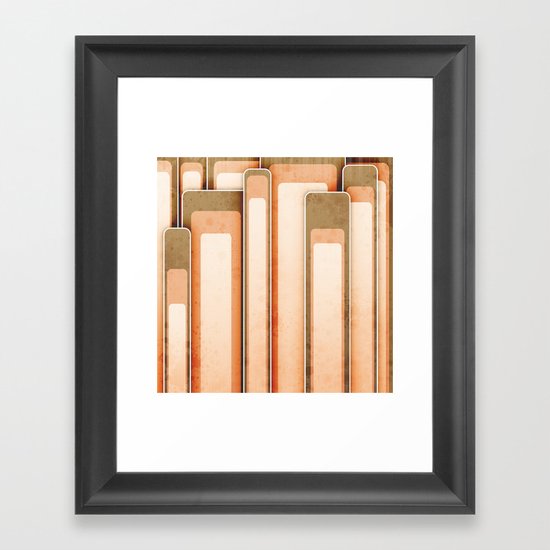 Time For A Little Retro. Framed Art Print
