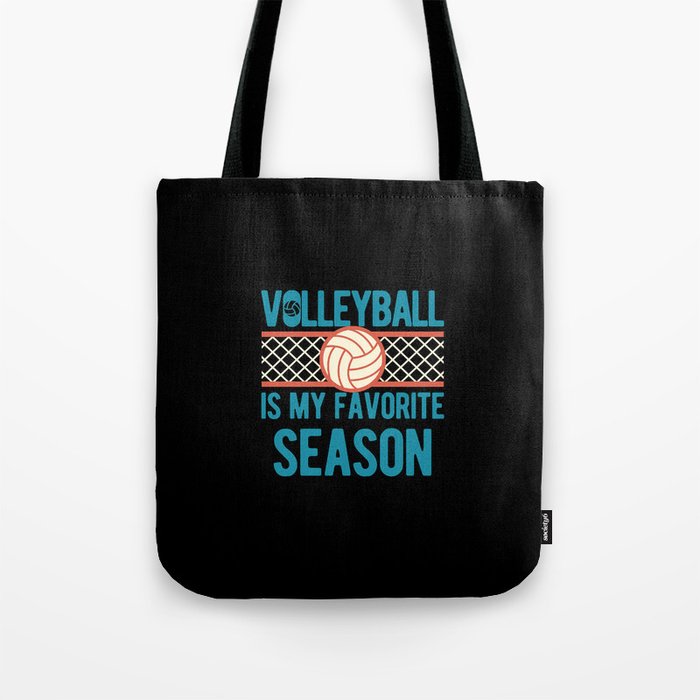Funny Volleyball Quote Tote Bag