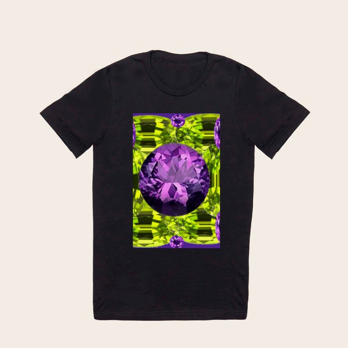 Purple and lime green shirt new arrivals