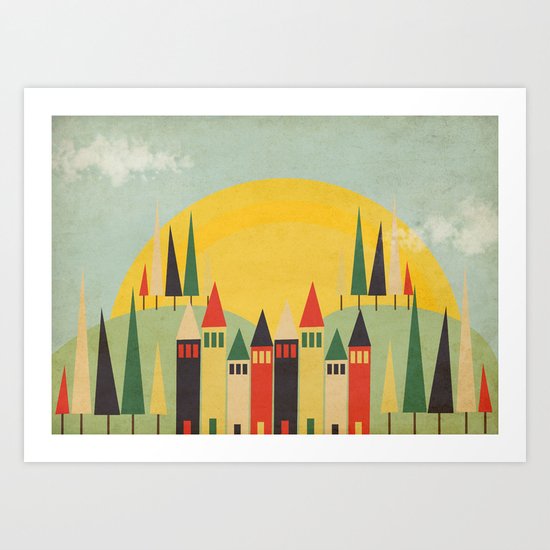 Rushmore Art Print