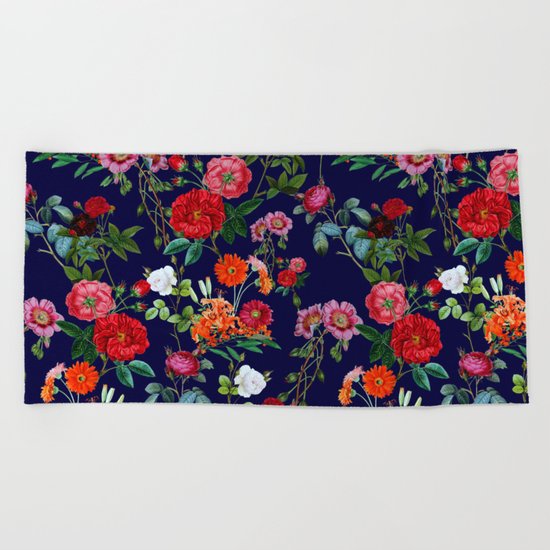 Botanical Garden V Beach Towel