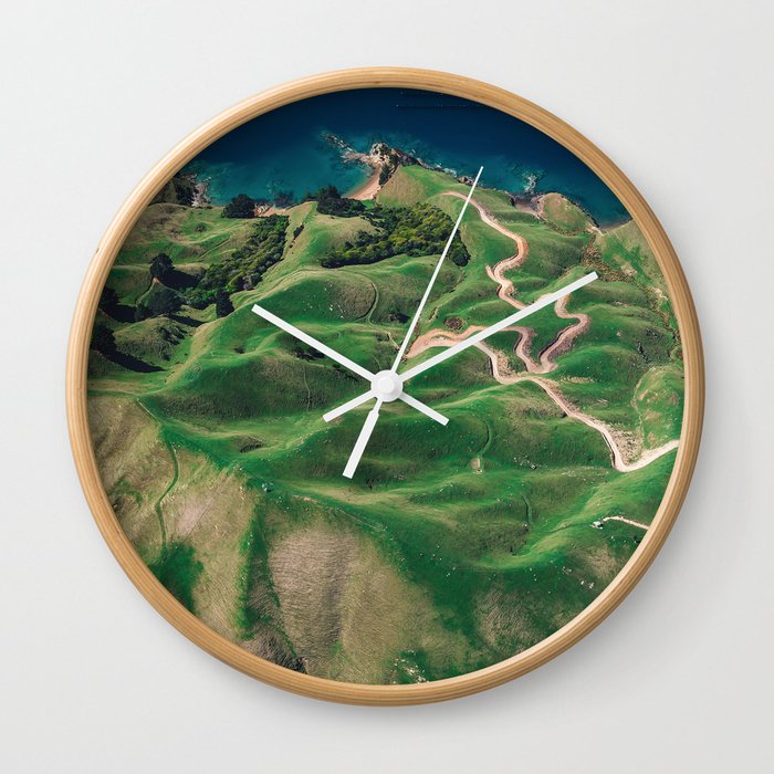 green mountain 4 Wall Clock