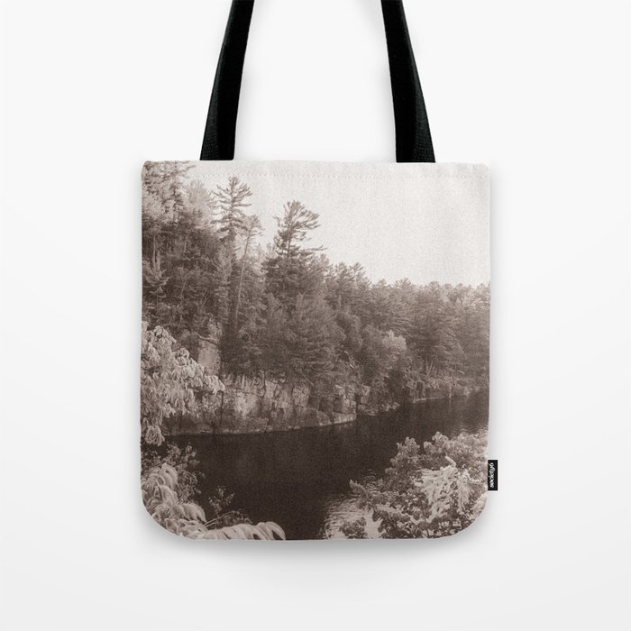Vintage River Views MN Tote Bag