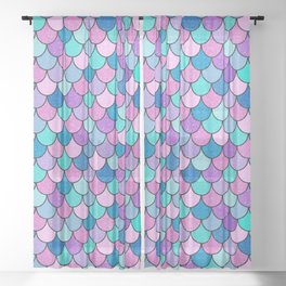 Sparkle Pattern Sheer Curtains Society6