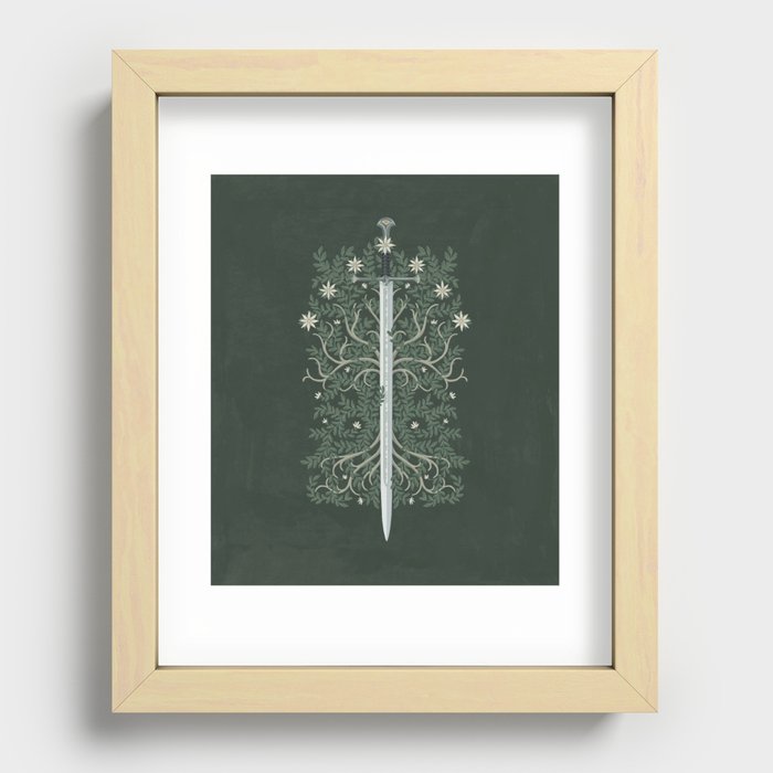 Flame of the West Recessed Framed Print