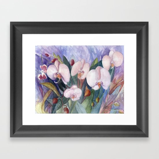 Orchid Fantasy Framed Art Print