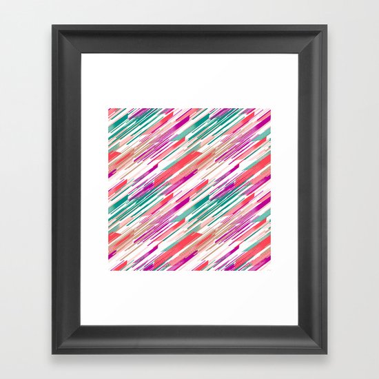 Retro 2 Framed Art Print