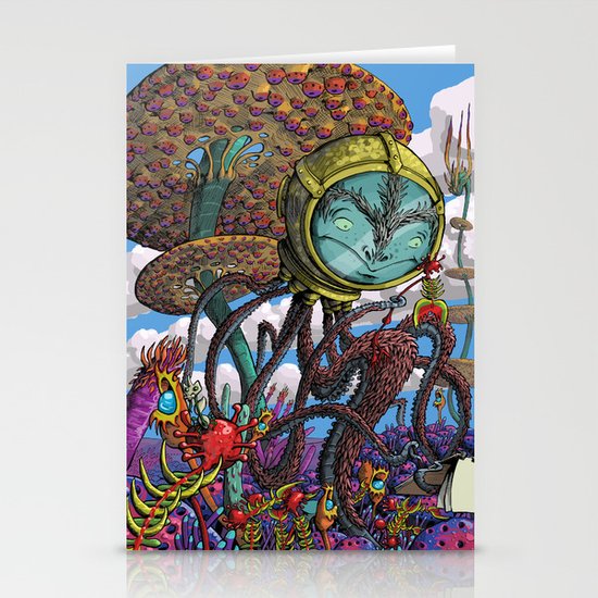 Otherworldly Ecologist Stationery Cards