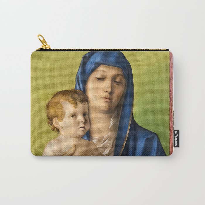 Giovanni Bellini "Madonna of the Small Trees (Madonna degli Alberetti)" Carry-All Pouch