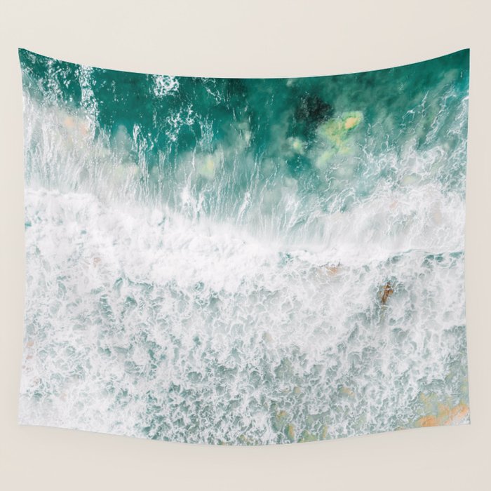 Ocean Print, Ocean Art, Ocean Printable Art, Ocean Waves, Blue Waves