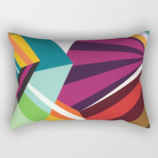 Amazing Runner No. 7 Rectangular Pillow