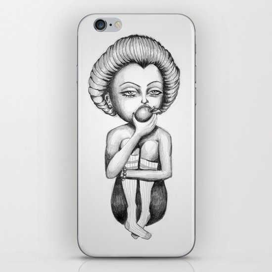 Sleeping beauty iPhone & iPod Skin