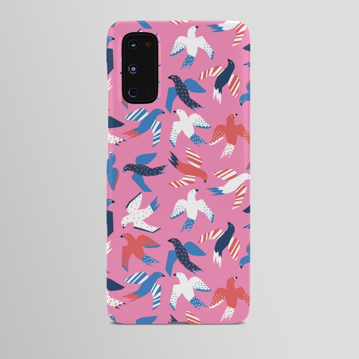 Flock Of Birds Large Scale Android Case