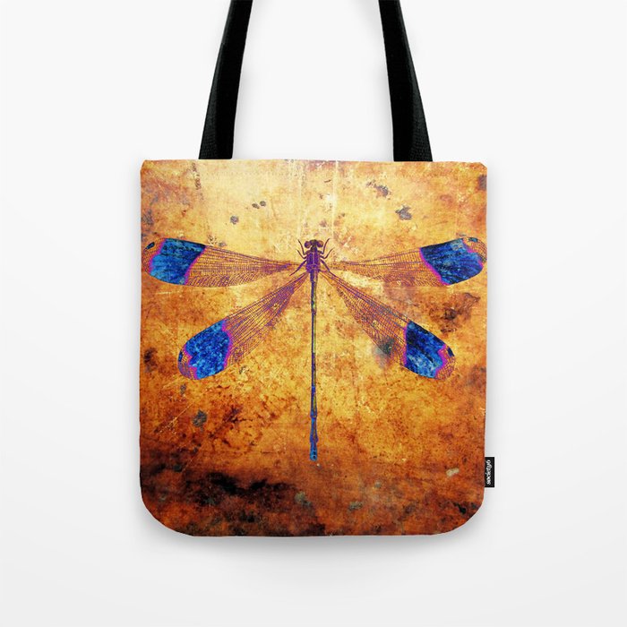 Dragonfly in Amber Tote Bag