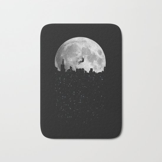 The Moon Climber Bath Mat