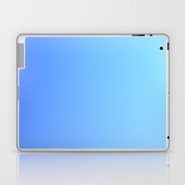 97 Blue Gradient 220506 Aura Ombre Valourine Digital Minimalist Art Laptop Skin