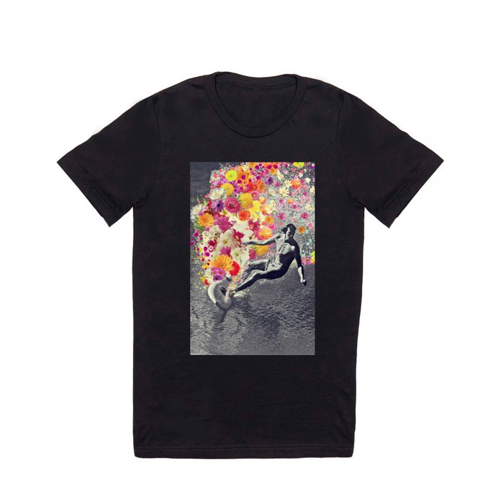 Flower surfing T Shirt