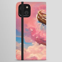 Flying Donut iPhone Wallet Case