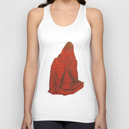 The future a time to reminisce. (mixed media) Unisex Tank Top