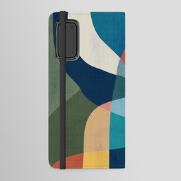 Waterfall and forest Android Wallet Case