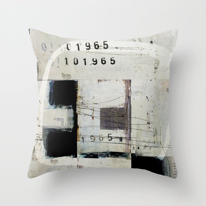 « graphique 1965 » Throw Pillow