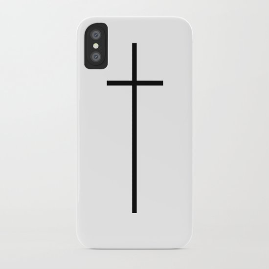 CROSSES (WHITE) iPhone Case