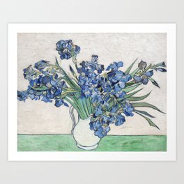 Irises by Vincent Van Gogh Art Print