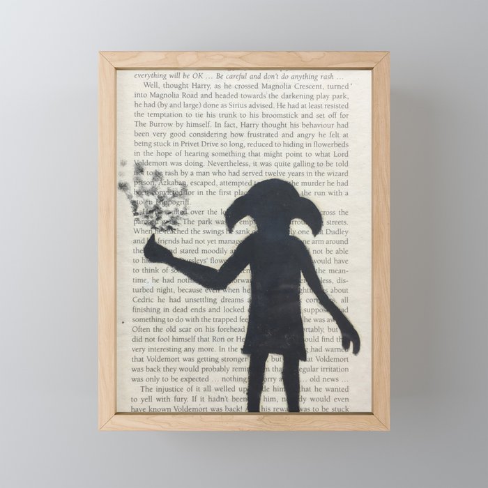 Dobby! Framed Mini Art Print