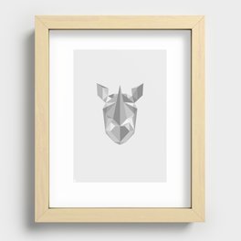 Rhino Recessed Framed Print