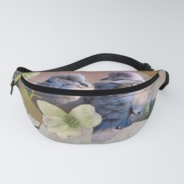 Doves and Dogwood Fanny Pack