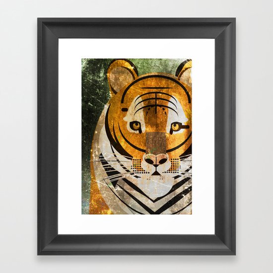 Tiger 2 Framed Art Print