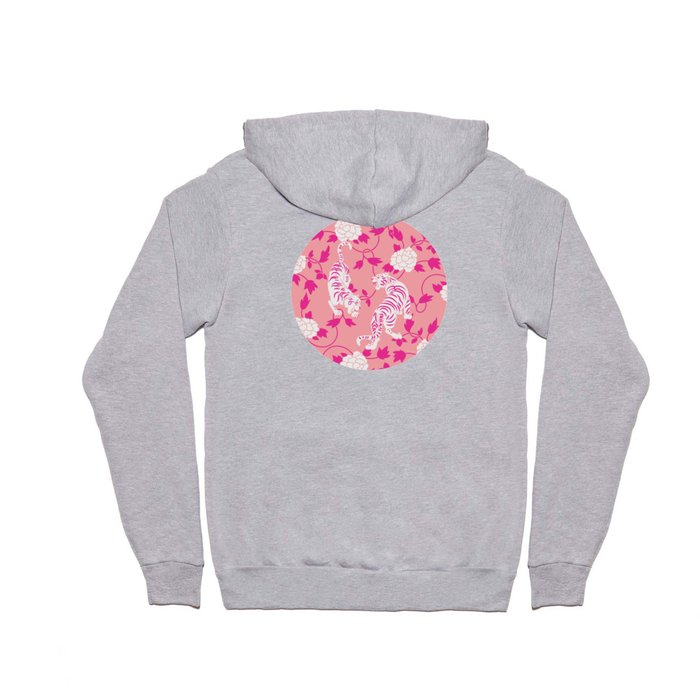 Chinese tiger clearance rose hoodie