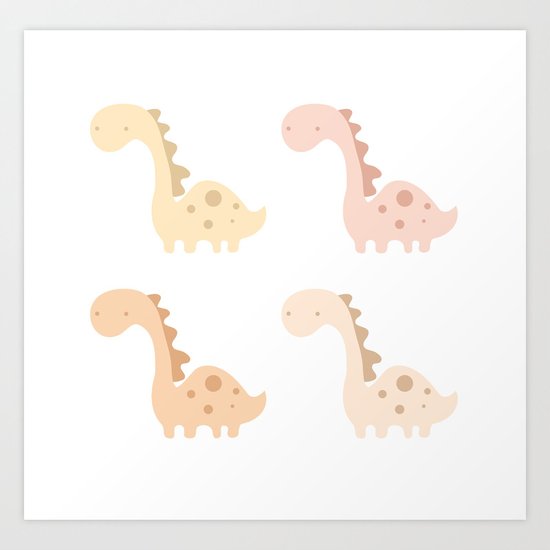 Dinosaurs! Art Print